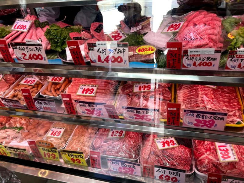仙台の人気店「肉のいとう」のお肉のショーケース