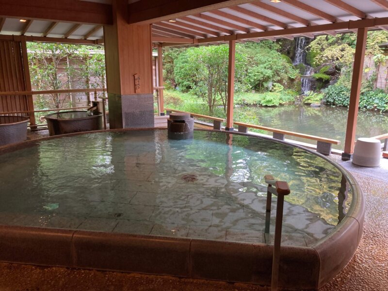 秋保温泉ホテルニュー水戸屋薬師の湯「水心鏡」満月風呂
