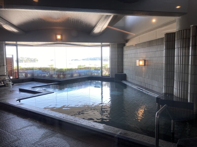 松島センチュリーホテル天然温泉『絹肌の湯』内湯