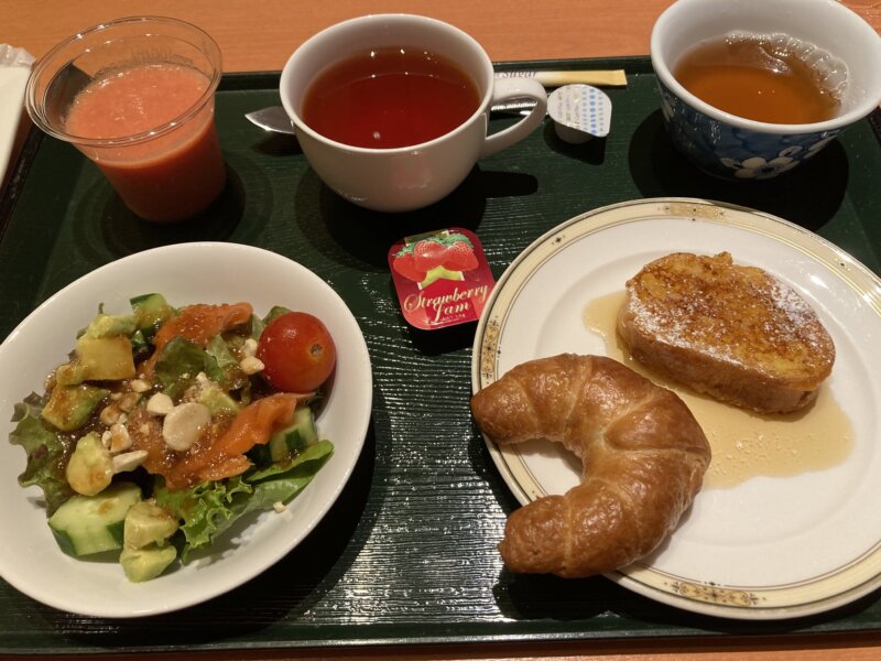 松島センチュリーホテル朝食バイキングで食べたもの
