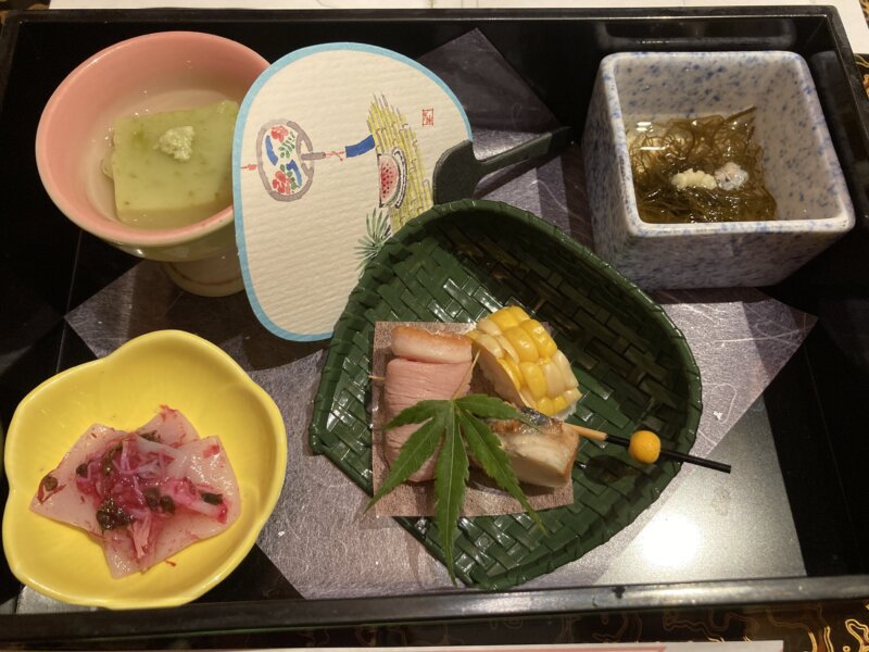 松島センチュリーホテル夕食　前菜