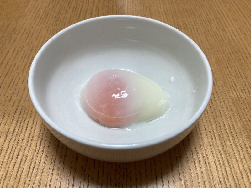 アイリスオーヤマヨーグルトメーカーIYM-014で作った温泉卵