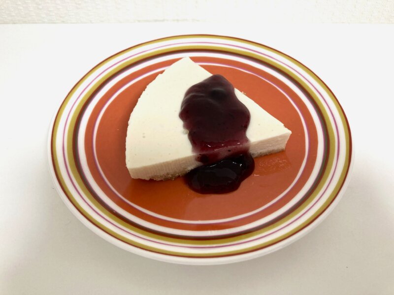 ダイエットにおすすめな『レアチーズ風ヨーグルトケーキ』
