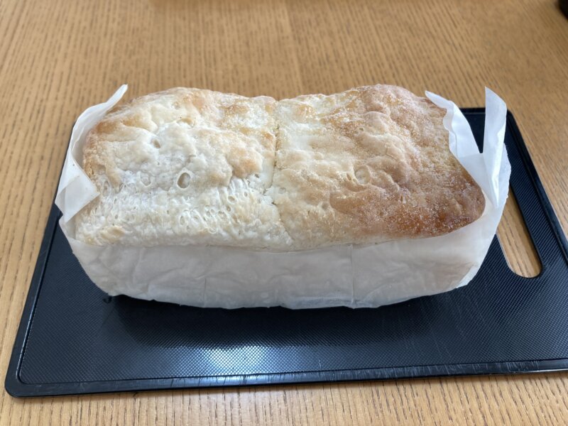 『rebake(リベイク)』で届いた米粉のプレーン食パン