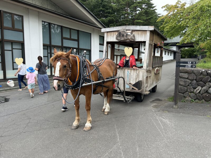 『星野リゾート青森屋』のしがっこ風鈴馬車