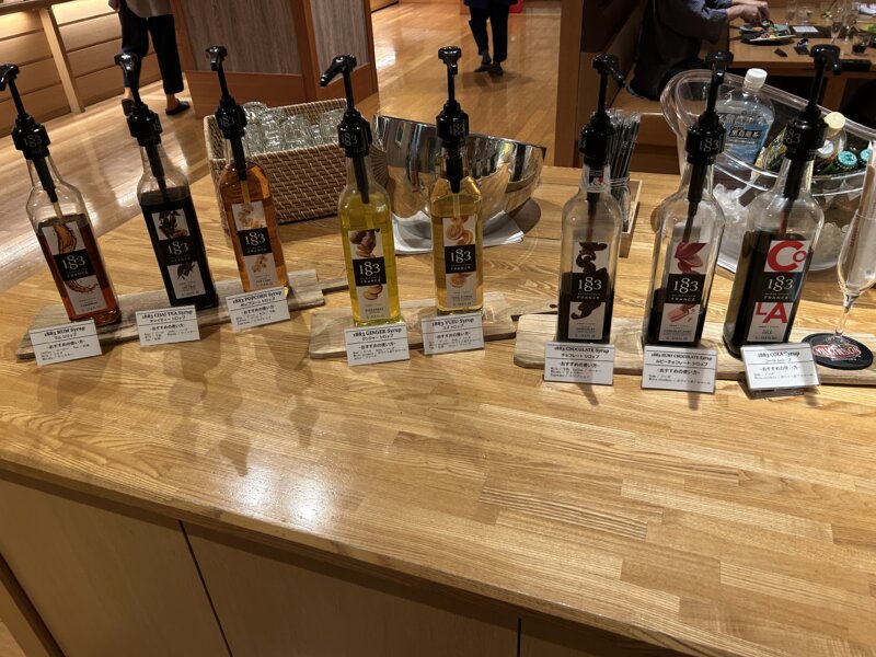 「蔵王の森」がつくる美と健康の温泉宿 ゆと森倶楽部 夕食のシロップ