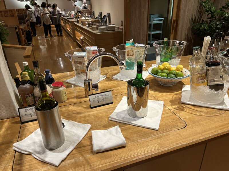 「蔵王の森」がつくる美と健康の温泉宿 ゆと森倶楽部 夕食のワイン