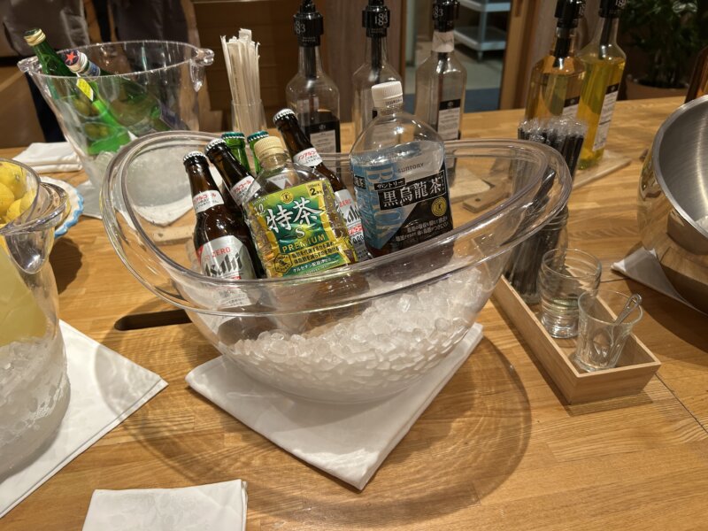 「蔵王の森」がつくる美と健康の温泉宿 ゆと森倶楽部 夕食のソフトドリンク