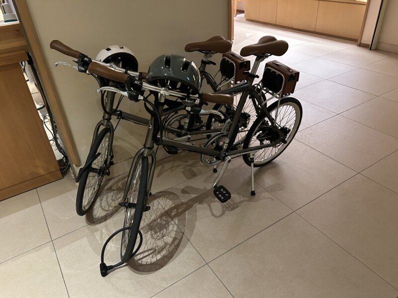 「蔵王の森」がつくる美と健康の温泉宿　ゆと森倶楽部　レンタサイクル