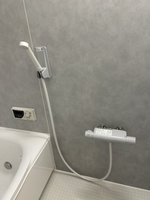 無事に指定通りの床から65㎝に付け直してもらえた水栓