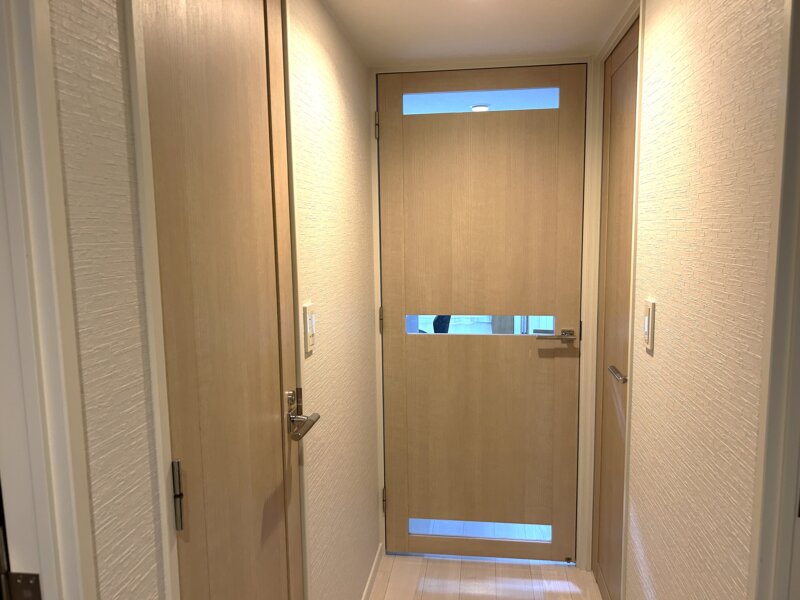 今回のリフォームでは交換を見送った建具
